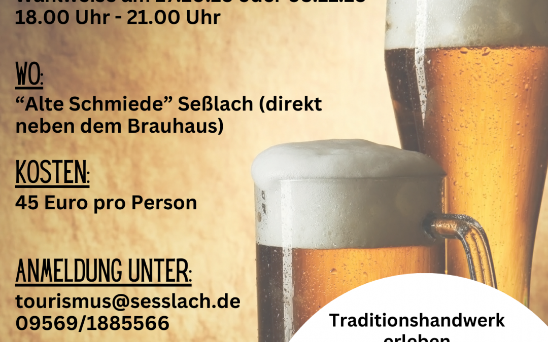 Bierseminar mit den Brauhausfreunden Seßlach